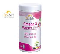 Oméga 3 Magnum 1400 - C Ur Et Cerveau 140 Capsules - Be-Life