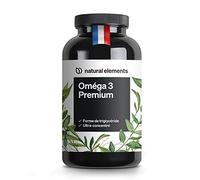 Omega 3 Premium - 120 Capsules pour 4 Mois - 1 000 mg d'Huile de Poisson - contenant de l'EPA et du DHA - Golden Omega® - Forme Triglycéridique de Haute Qualité - Sans Additifs - Testé en laboratoire