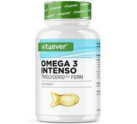 Oméga 3 Premium - 120 gélules avec 80% d’oméga-3 - sous forme triglycéride - soigneusement purifié et issu d’une pêche durable - sans additifs inutiles