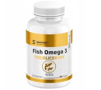 Oméga 3 Premium Triglycérides - 1000 mg EPA, 500 mg DHA, 120 Gélules D’Huile De Poisson Avec Vitamine E, Complément Alimentaire - INSPORT