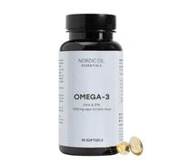 Omega 3 végétalien | 2000 mg d'huile d'algues par jour | 90 capsules avec acides gras oméga 3 DHA, EPA & DPA | Pour un soutien cognitif et cardiovasculaire | Alternative durable à l'huile de poisson |