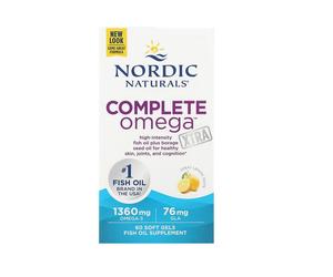 Oméga Complet Xtra, 1360mg - 60 capsules molles
