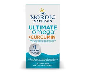 Oméga Curcumine, 1200mg - 60 capsules molles