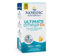 Nordic Naturals Ultimate Omega-D3 Lemon 640 mg - 120 Softgel