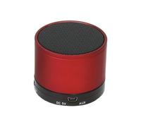 Omega OG47 - Haut-parleur - pour utilisation mobile - sans fil - Bluetooth - 3 watt - rouge
