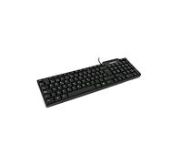 Omega OK05TES clavier USB QWERTY Espagnole Noir - Claviers (Standard, Avec fil, USB, QWERTY, Noir)