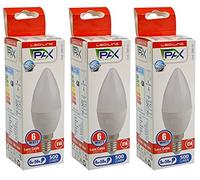 Omega PAX LIGHT KIT 3 PCS BOUGIE LED C35 6W 3000K 500LM E14 LUMIÈRE CHAUDE