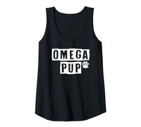 Omega Pup Graphic Tee Popular Puppy Play Débardeur, Femme, Noir, L