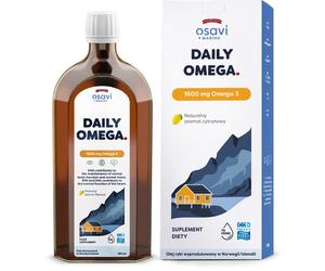 OMEGA quotidien OSAVI 1600 mg, saveur naturelle de citron (500 ml / 16.9 fl. oz.)