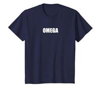 Oméga T-Shirt, Enfant, Bleu Marine, 3 Ans