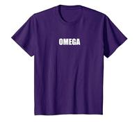 Oméga T-Shirt, Enfant, Violet, 3 Ans