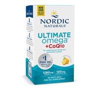 Oméga Ultime + CoQ10, 1280mg Citron - 60 capsules molles