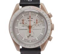 Omega Vintage, Homme, Pre-owned, Beige, Taille: ONE Size Pre-owned MoonSwatch Mission to Jupiter Ceramic Quartz Chronograph