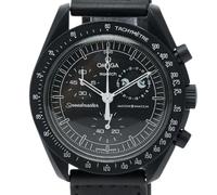 Omega Vintage, Homme, Pre-owned, Noir, Taille: ONE Size Pre-owned Speedmaster Mission To The Moonphase Edition Bioceramic