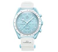 Omega x Swatch Moon Swatch Mission to Uranus Speedmaster Bleu - Neuf, Unisexe, Bleu, Moderne
