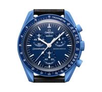 Omega x Swatch MoonSwatch Collection - Mission to the Neptune - Collection Bioceramic Bleu et Noir SO33N100