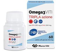 OMEGA3 VITI TRIPLA AZIONE 60 PERLE
