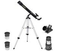 Omegon – Lunette astronomique 70/700 – Monture azimutale Type B, oculaires Super 10 et 20, Barlow