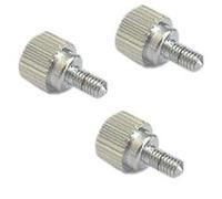 Omegon Vis moletée M4, Set de 3 pièces