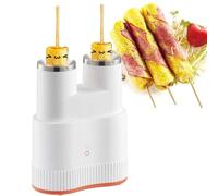 Omelette automatique et rouleau à œufs double tube électrique antiadhésif 7 minutes Cuiseur rapide pour le petit-déjeuner Saucisses Hot-dogs Rouleaux Cuisine domestique