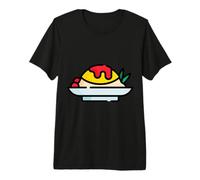 Omelette Omurice Omuraisu T-Shirt Haut de Gamme