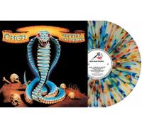 Omen – Avertissement de Danger – LP – 40e anniversaire – Vinyle clair éclaboussé bleu/orange/rouge