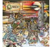 OMEN - BATTLE CRY (GTF/BONE COLORED VINYL/POSTER) VINYL LP NEUF