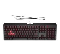 HP Clavier mécanique OMEN Encoder – AZERTY USB – Cherry MX Brown – Rétroéclairage rouge