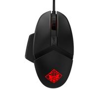 OMEN by HP Reactor - Souris - pour droitiers - optique - 6 boutons - filaire - USB - noir - pour Pavilion 24, 27, 32, 590, 595, TP01