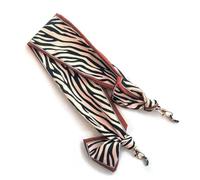 OMEVU Bohème foulard en soie lunettes chaîne masque corde suspendue pour femmes rétro imprimé ruban lunettes de soleil lanière accessoires lunettes