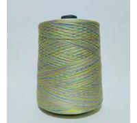 OMEVU Fil de Coton Pur 8 Fils, Doux et Lisse, Teinture Fantaisie, Biologique, Dentelle, Crochet, Tricot, Couture, Tissage 500 g