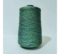 OMEVU Fil de Coton Pur 8 Fils, Doux et Lisse, Teinture Fantaisie, Biologique, Dentelle, Crochet, Tricot, Couture, Tissage 500 g