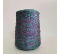 OMEVU Fil de Coton Pur 8 Fils, Doux et Lisse, Teinture Fantaisie, Biologique, Dentelle, Crochet, Tricot, Couture, Tissage 500 g