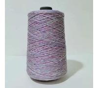 OMEVU Fil de Coton Pur 8 Fils, Doux et Lisse, Teinture Fantaisie, Biologique, Dentelle, Crochet, Tricot, Couture, Tissage 500 g
