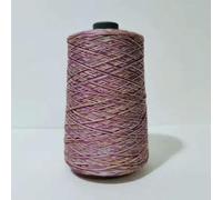 OMEVU Fil de Coton Pur 8 Fils, Doux et Lisse, Teinture Fantaisie, Biologique, Dentelle, Crochet, Tricot, Couture, Tissage 500 g