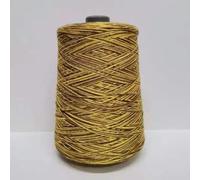 OMEVU Fil de Coton Pur 8 Fils, Doux et Lisse, Teinture Fantaisie, Biologique, Dentelle, Crochet, Tricot, Couture, Tissage 500 g