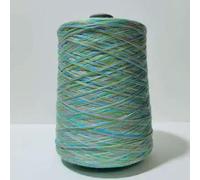 OMEVU Fil de Coton Pur 8 Fils, Doux et Lisse, Teinture Fantaisie, Biologique, Dentelle, Crochet, Tricot, Couture, Tissage 500 g