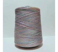 OMEVU Fil de Coton Pur 8 Fils, Doux et Lisse, Teinture Fantaisie, Biologique, Dentelle, Crochet, Tricot, Couture, Tissage 500 g