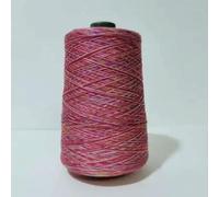 OMEVU Fil de Coton Pur 8 Fils, Doux et Lisse, Teinture Fantaisie, Biologique, Dentelle, Crochet, Tricot, Couture, Tissage 500 g