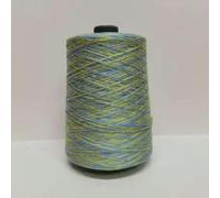 OMEVU Fil de Coton Pur 8 Fils, Doux et Lisse, Teinture Fantaisie, Biologique, Dentelle, Crochet, Tricot, Couture, Tissage 500 g