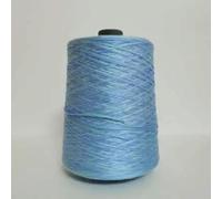 OMEVU Fil de Coton Pur 8 Plis, Doux et Lisse, Teinture Fantaisie, Fil de Coton Biologique pour Dentelle, Crochet, Tricot, Couture, Tissage 500 g