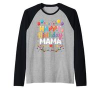 OMG C'est l'anniversaire de ma mère, Joyeux Anniversaire, Maman Manche Raglan