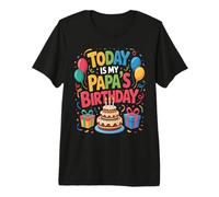 OMG, C'est l'anniversaire de Mon Papa T-Shirt Haut de Gamme