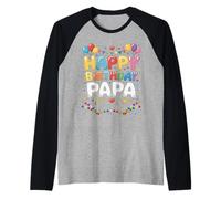 OMG C'est l'anniversaire de Mon père, Joyeux Anniversaire, Papa Manche Raglan