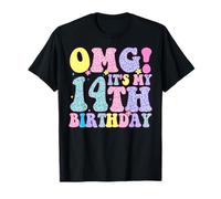 OMG, C'est Mon 14e Anniversaire, 14 Ans, Cadeaux, Joyeux Anniversaire T-Shirt