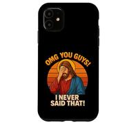 OMG Guys I Never Said That Funny Chistian Joke Jesus Humor Coque pour iPhone 11
