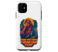 OMG Guys I Never Said That Funny Chistian Joke Jesus Humor Coque pour iPhone 11