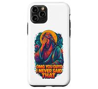 OMG Guys I Never Said That Funny Chistian Joke Jesus Humor Coque pour iPhone 11 Pro