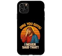 OMG Guys I Never Said That Funny Chistian Joke Jesus Humor Coque pour iPhone 11 Pro Max