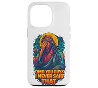 OMG Guys I Never Said That Funny Chistian Joke Jesus Humor Coque pour iPhone 13 Pro